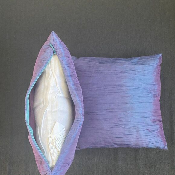 Practically new 2 @ Charter Club Shimmery pillow Purple - Picture 4 of 6